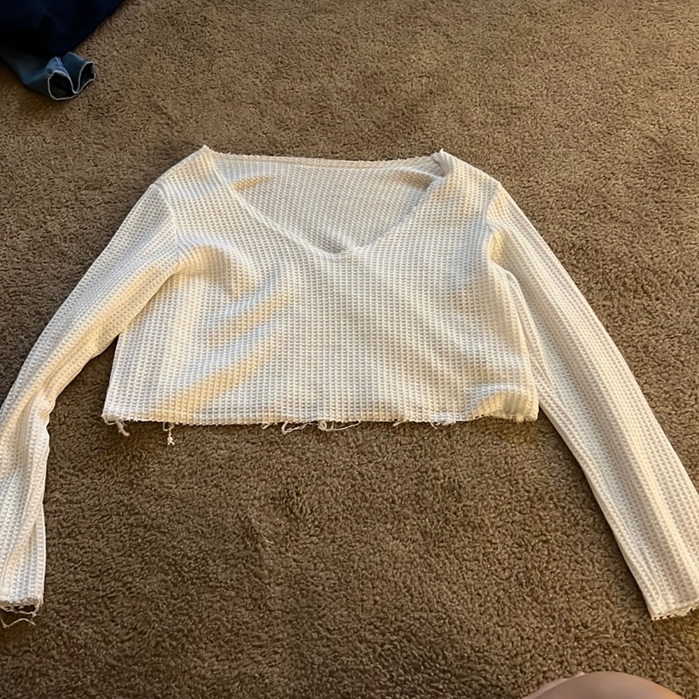Fall long sleeve crop